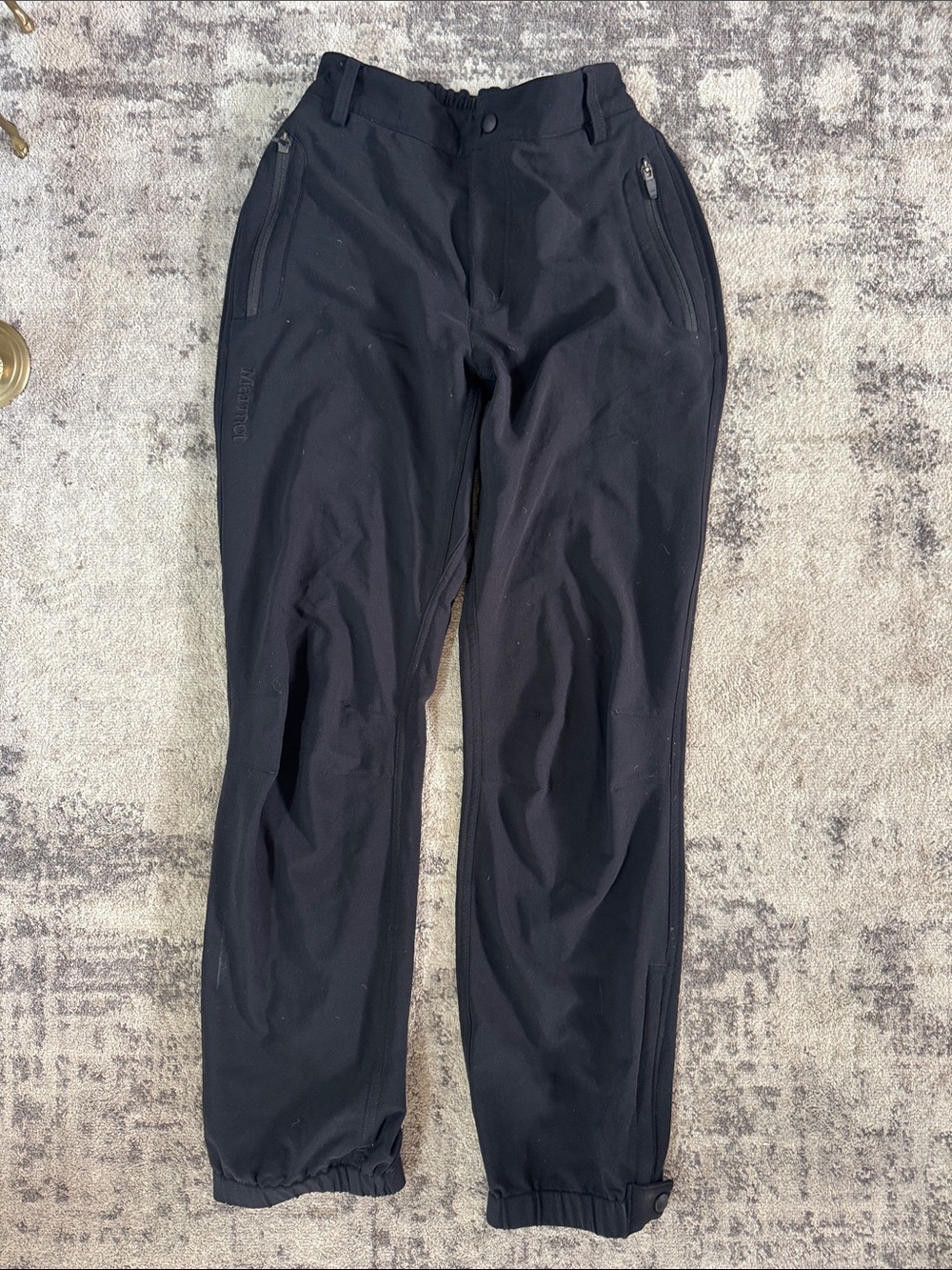 Marmot Black women’s outdoor fleece lined hiking Pants